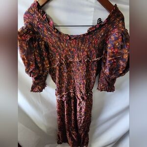 Sea New York Multicolor Backless Dress